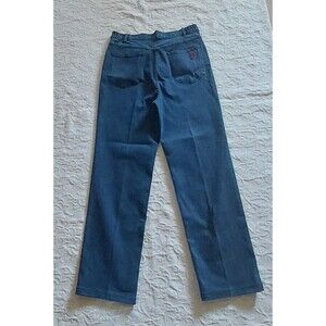 Francesa Rose Pants, Straingh Legs, Embroidery, High Rise, Pocker, Very good.